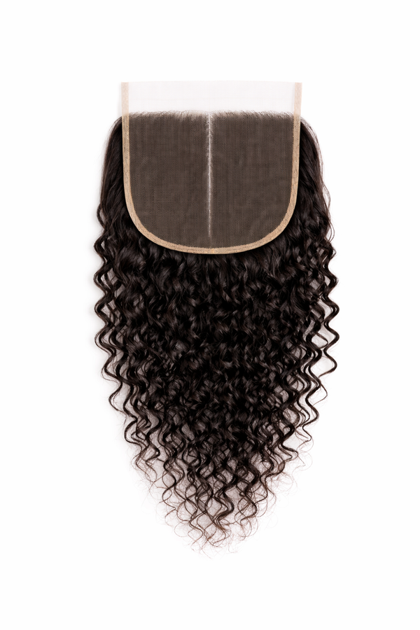 Raw Vietnamese 5x5 HD Curly Closure