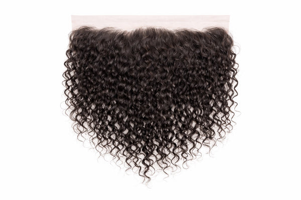 Raw Vietnamese Natural Curly HD 13x4 Frontal